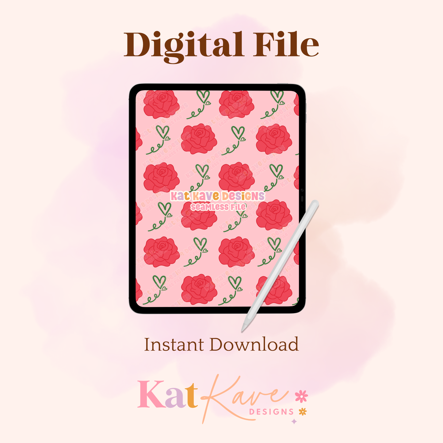 Rosy Love Seamless File