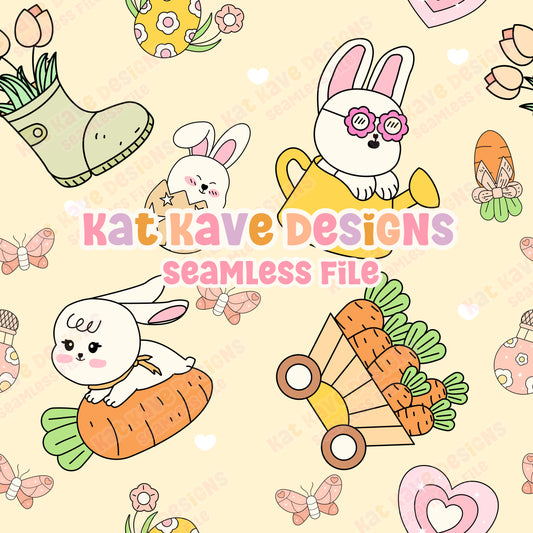Easter Bunny Seamless File