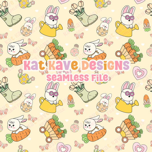 Easter Bunny Seamless File