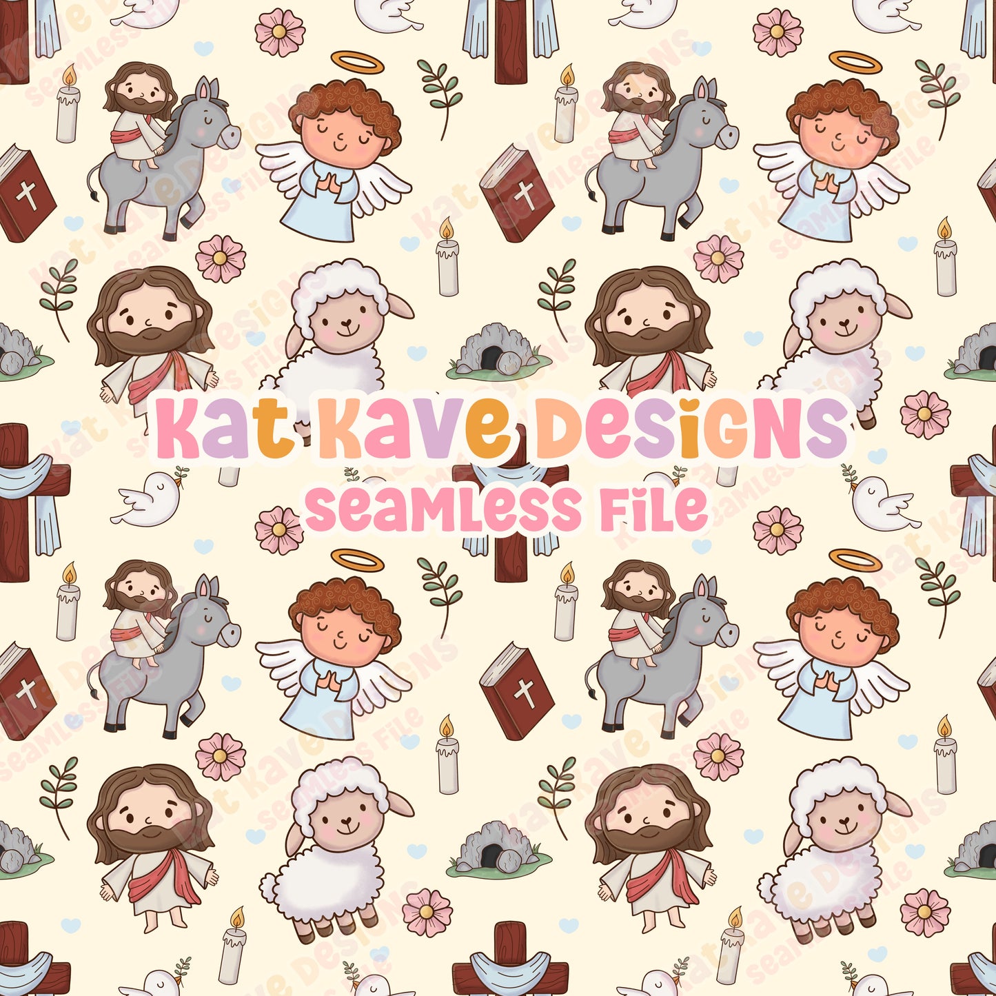 Easter Seamless File