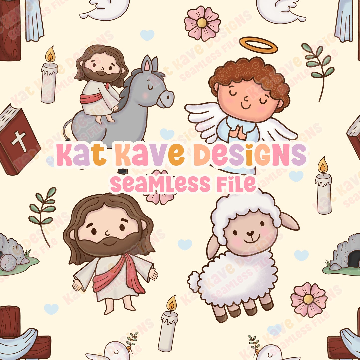 Easter Seamless File