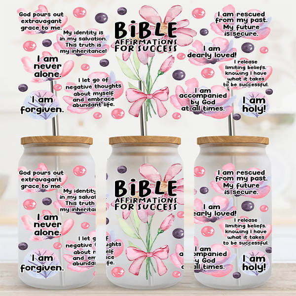 Bible Affirmations 16oz Wrap