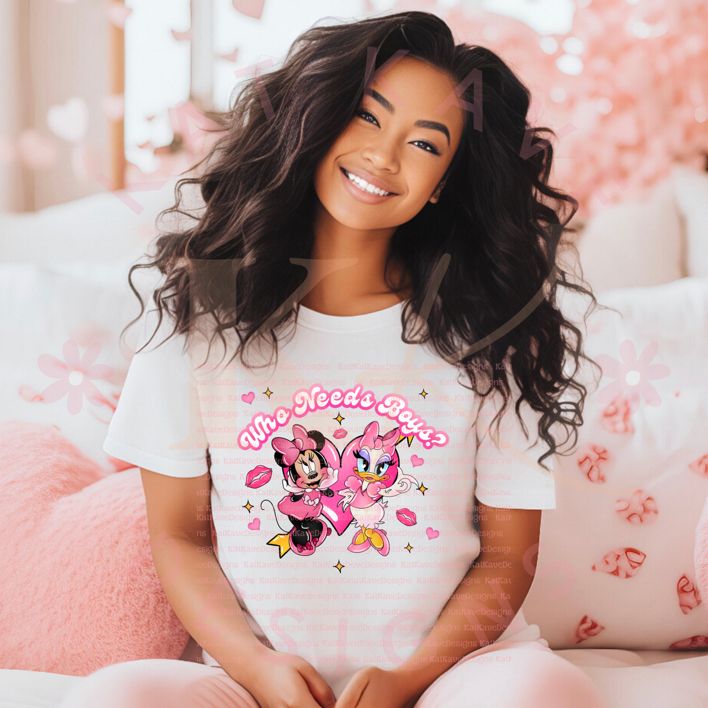 Who Needs Boys Adult DTF Transfer