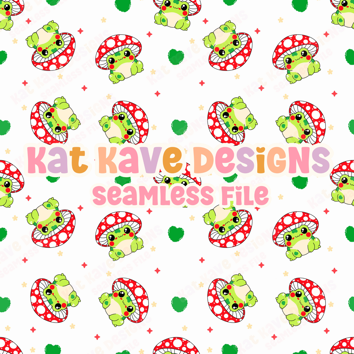 Mushroom Toad Seamless File