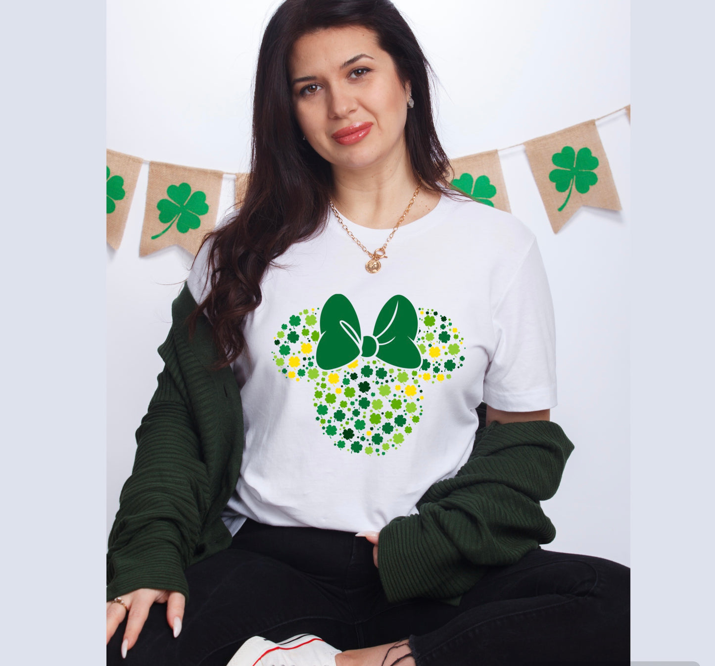 St. Patty’s Bow Adult DTF Transfer