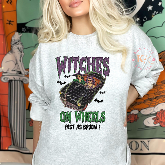 Witches on Wheels DTF Transfer