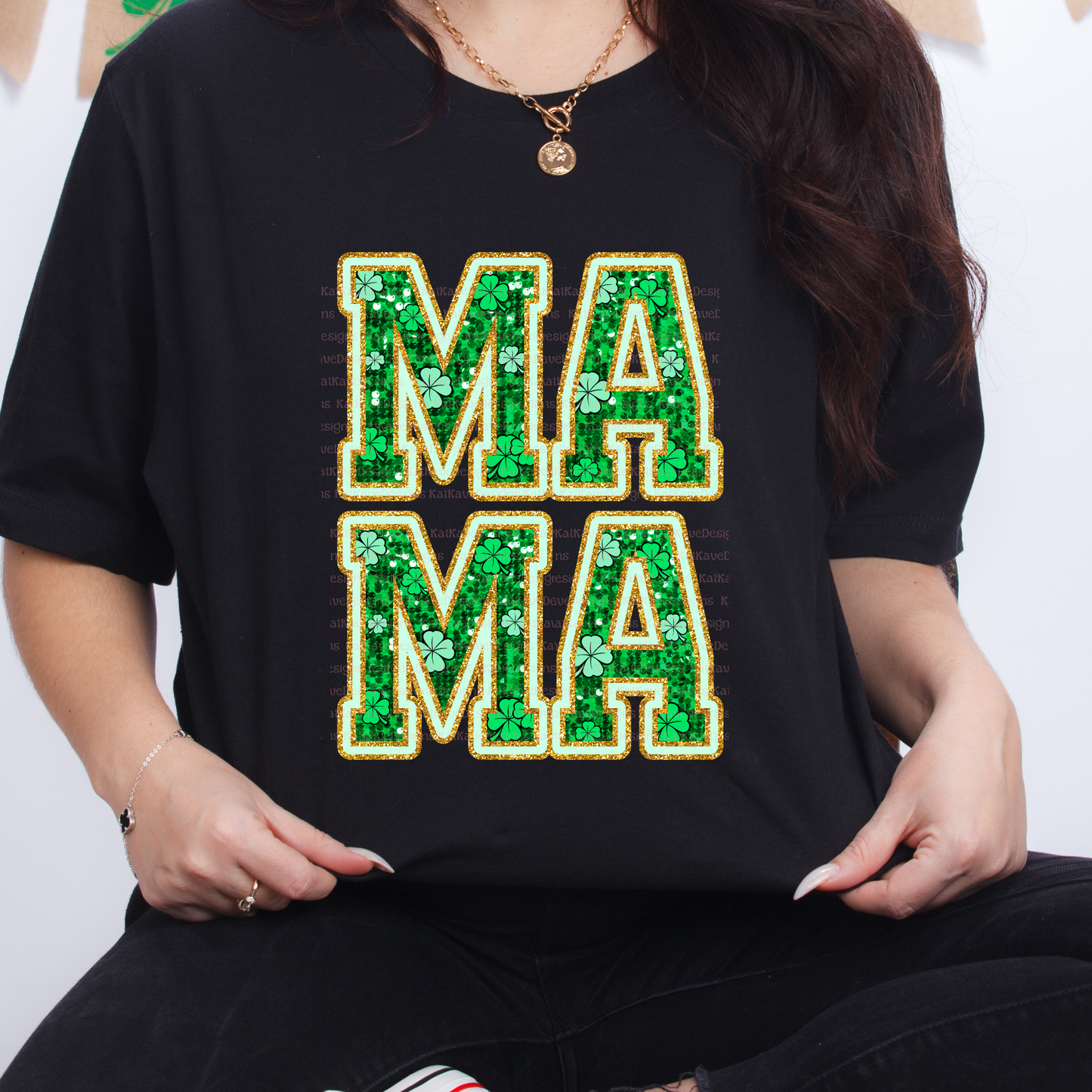 St. Patty’s Mama Adult DTF Transfer