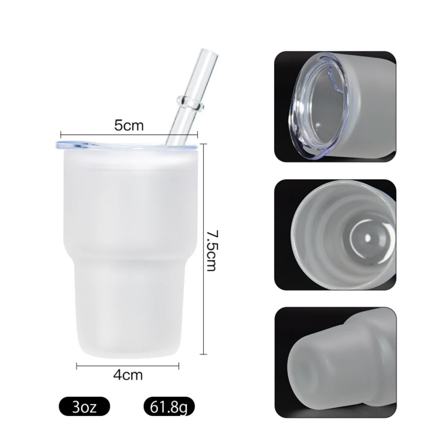 3oz Sublimation Shot Glasses