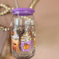 Hocus Pocus 16oz Glass Can