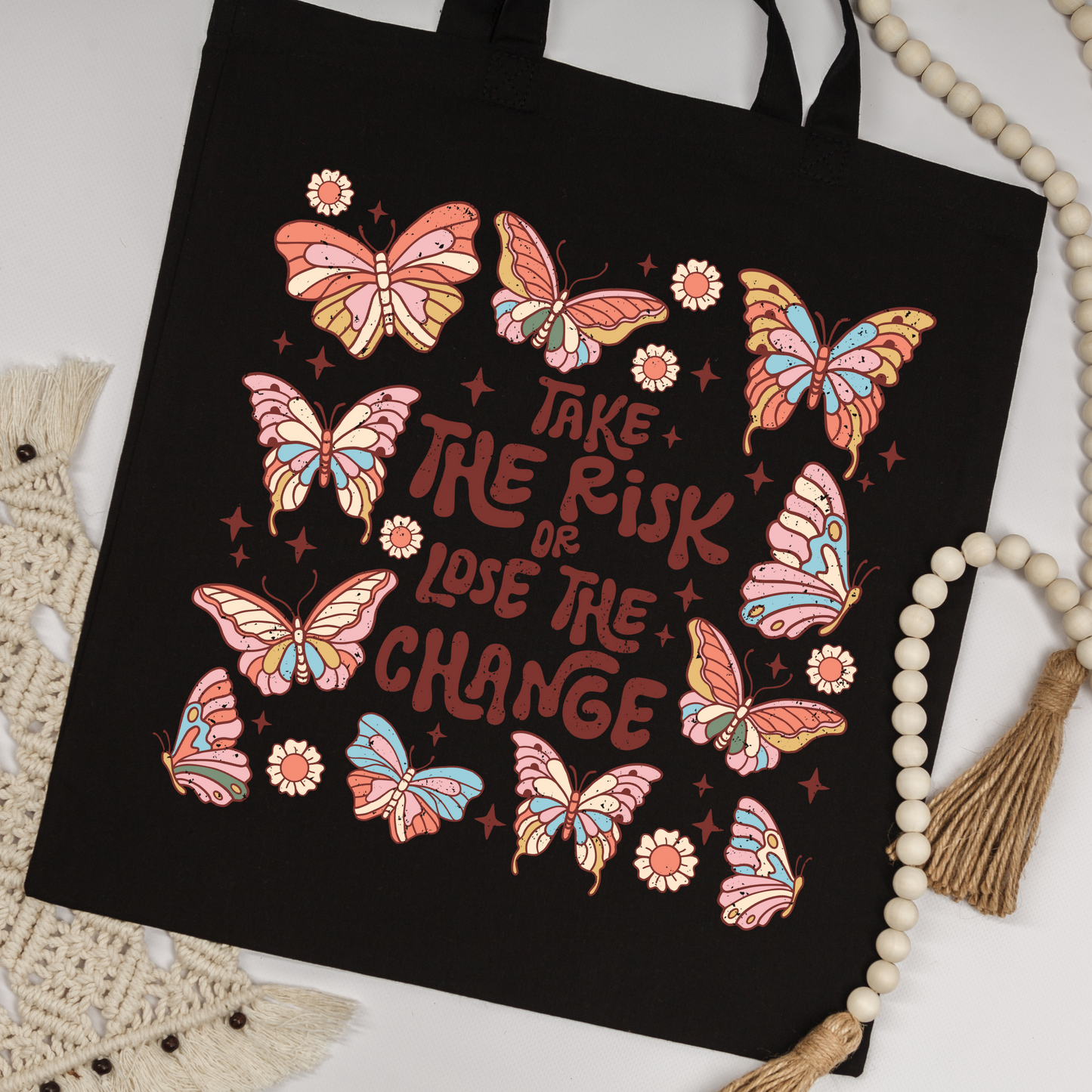 Take the Risk Tote Bag