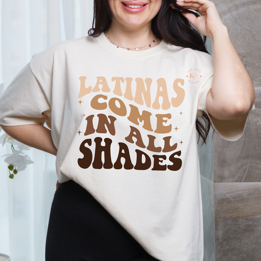 Latinas Come in All Shades DTF Transfer