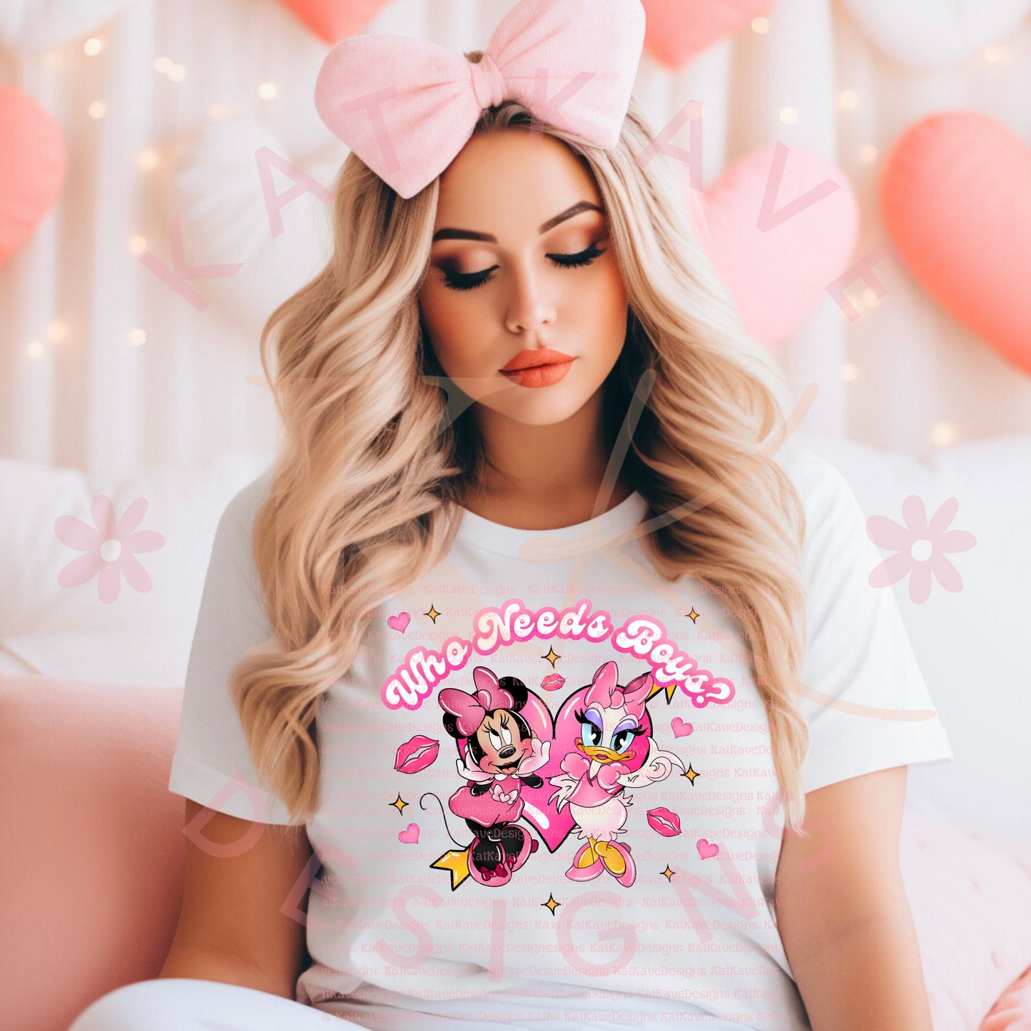 Who Needs Boys Adult DTF Transfer