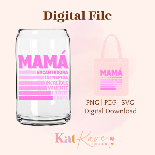 Pink Mamá Digital Files