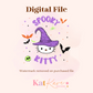 Spooky Kitty Digital File