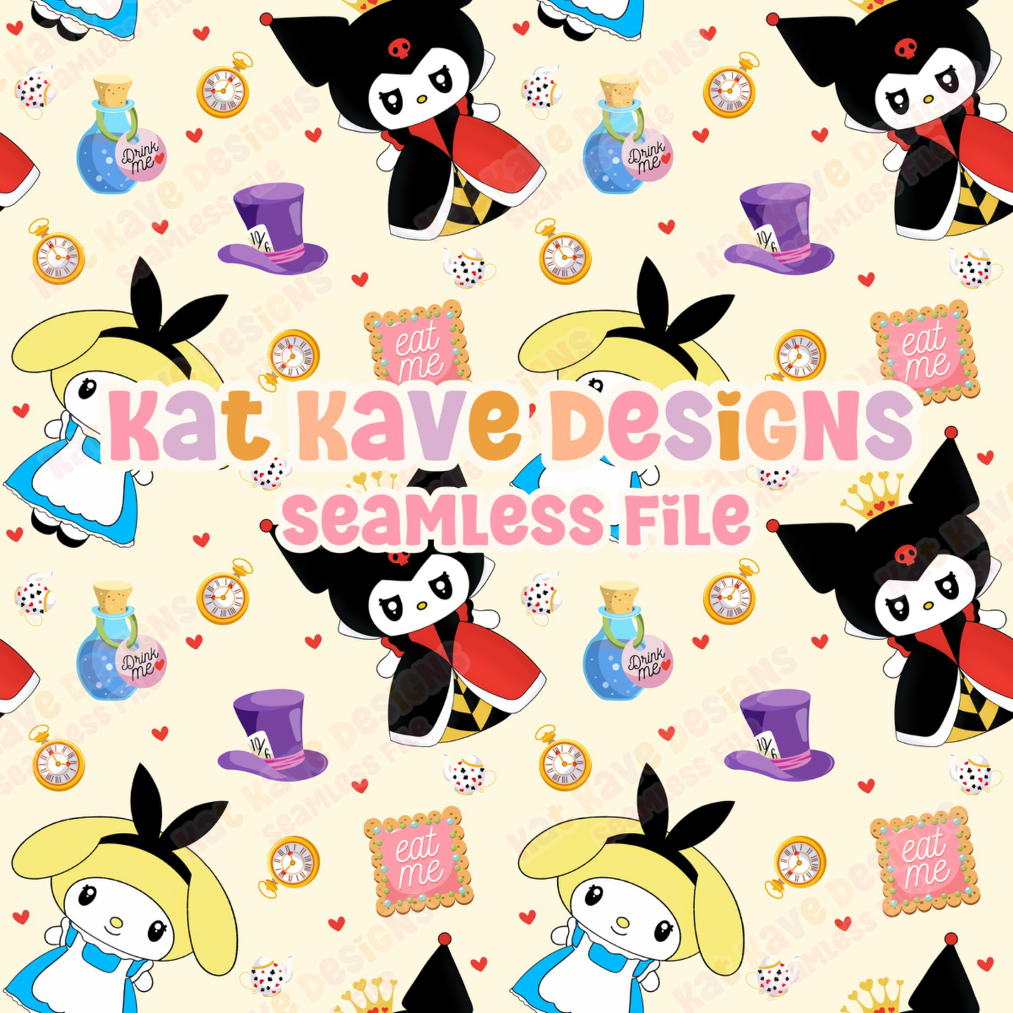 Kawaii Friends Seamless File