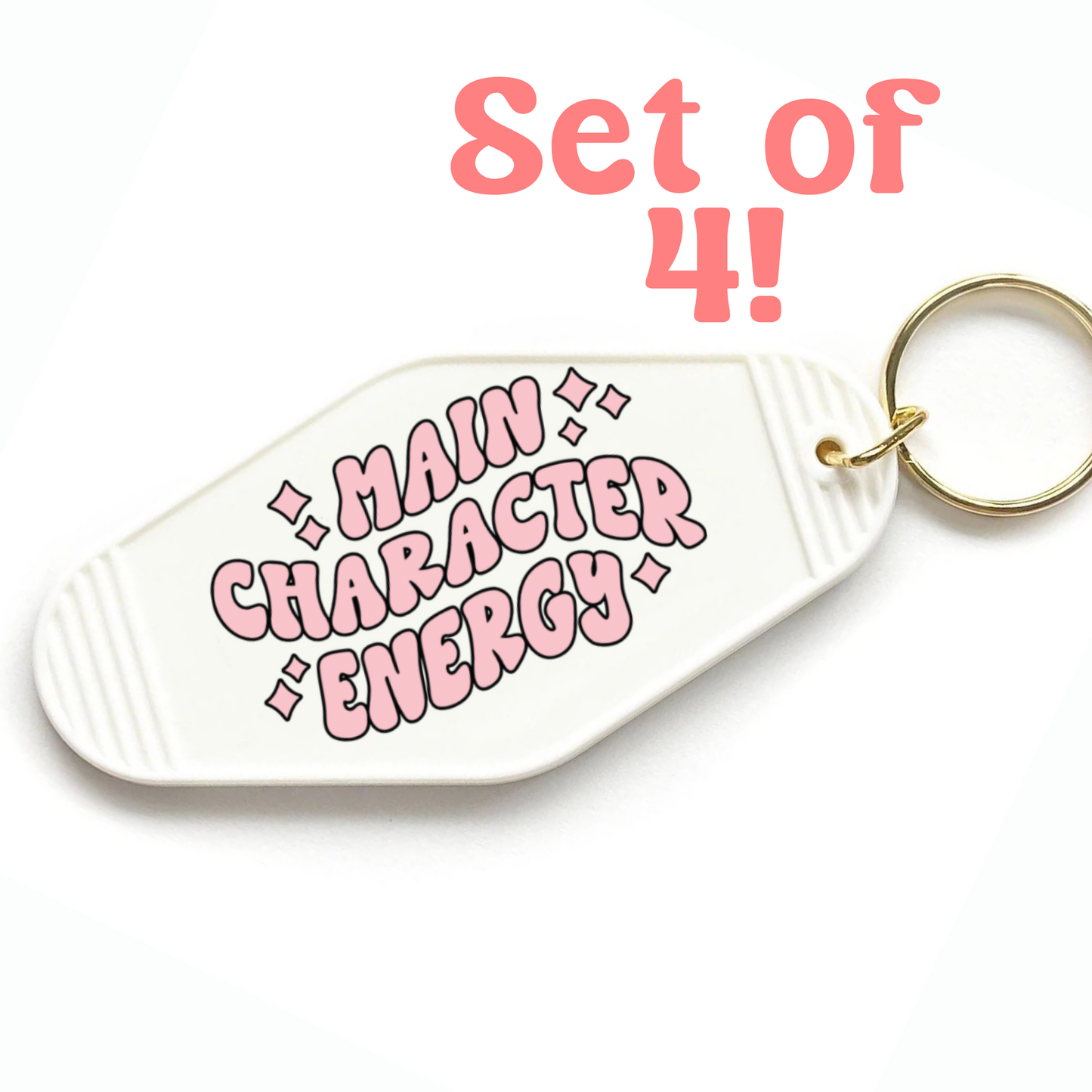 Main Character Energy Keychain Mini