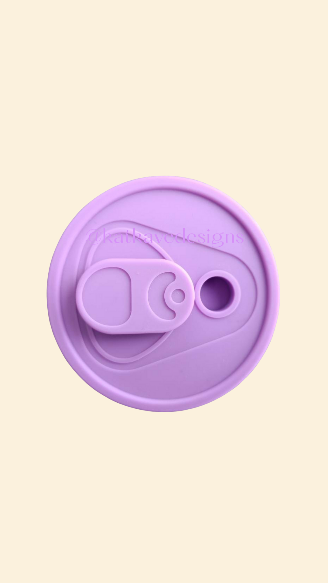 Lavender Silicone Lid