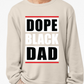 Dope Black Dad DTF Transfer