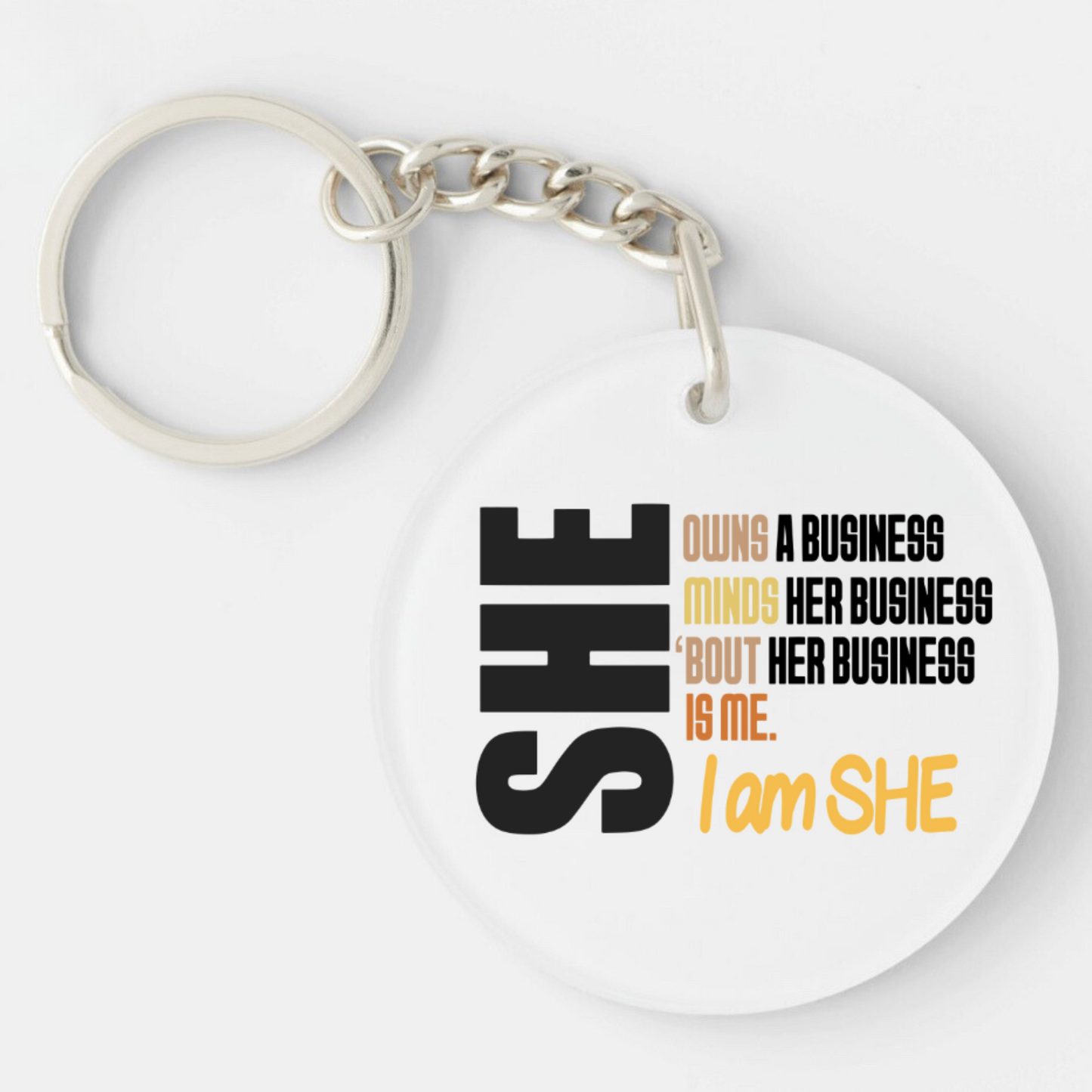 I Am She Keychain Mini