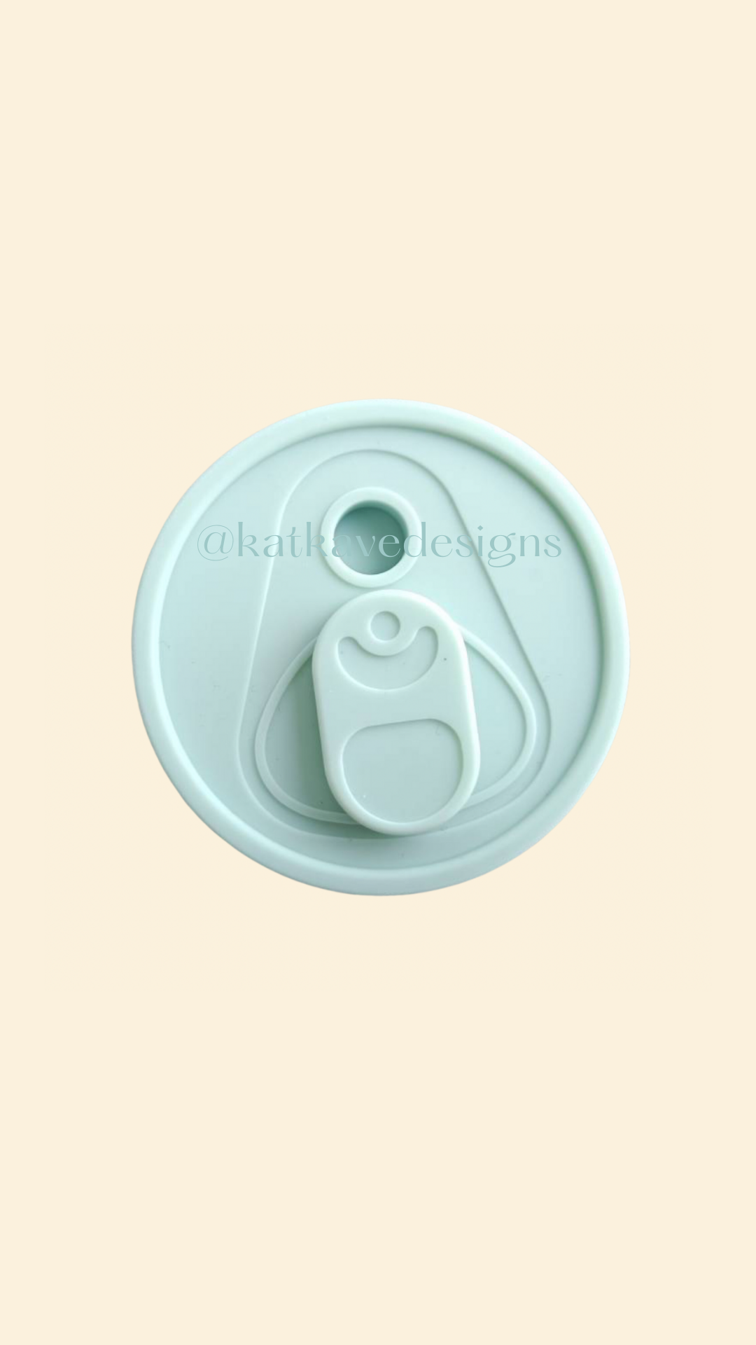 Mint Green Silicone Lid