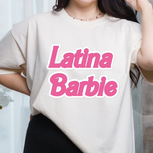 Latina Barbie DTF Transfer