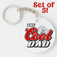 The Cool Dad Keychain Mini