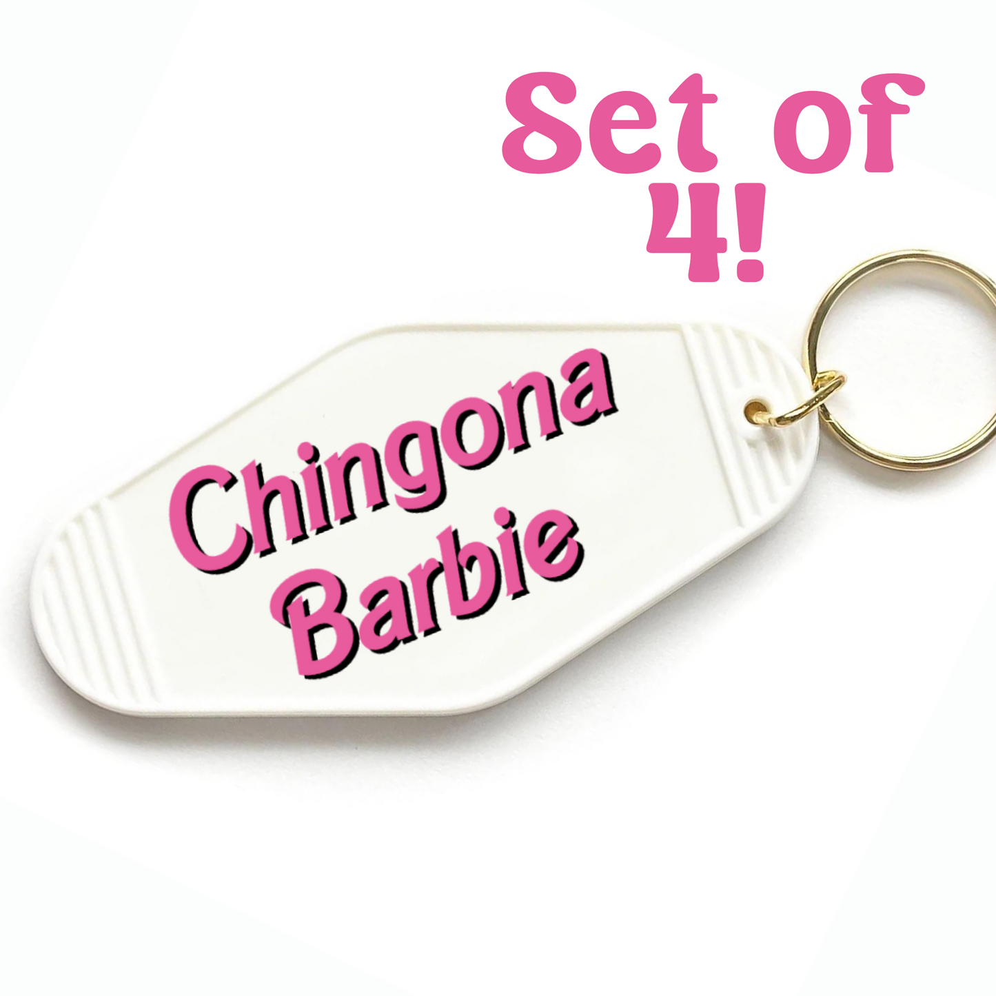 Chingona Barbie Keychain Mini