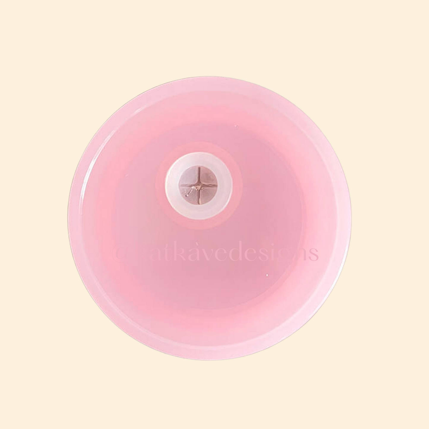 Pink Plastic Lid