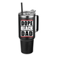 Dope Black Dad Decal