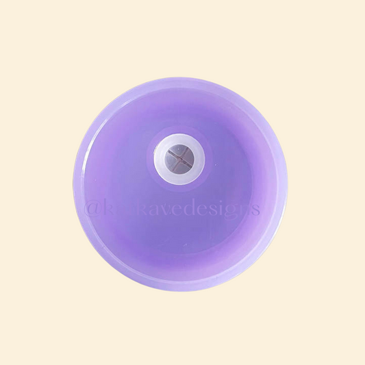 Lilac Plastic Lid