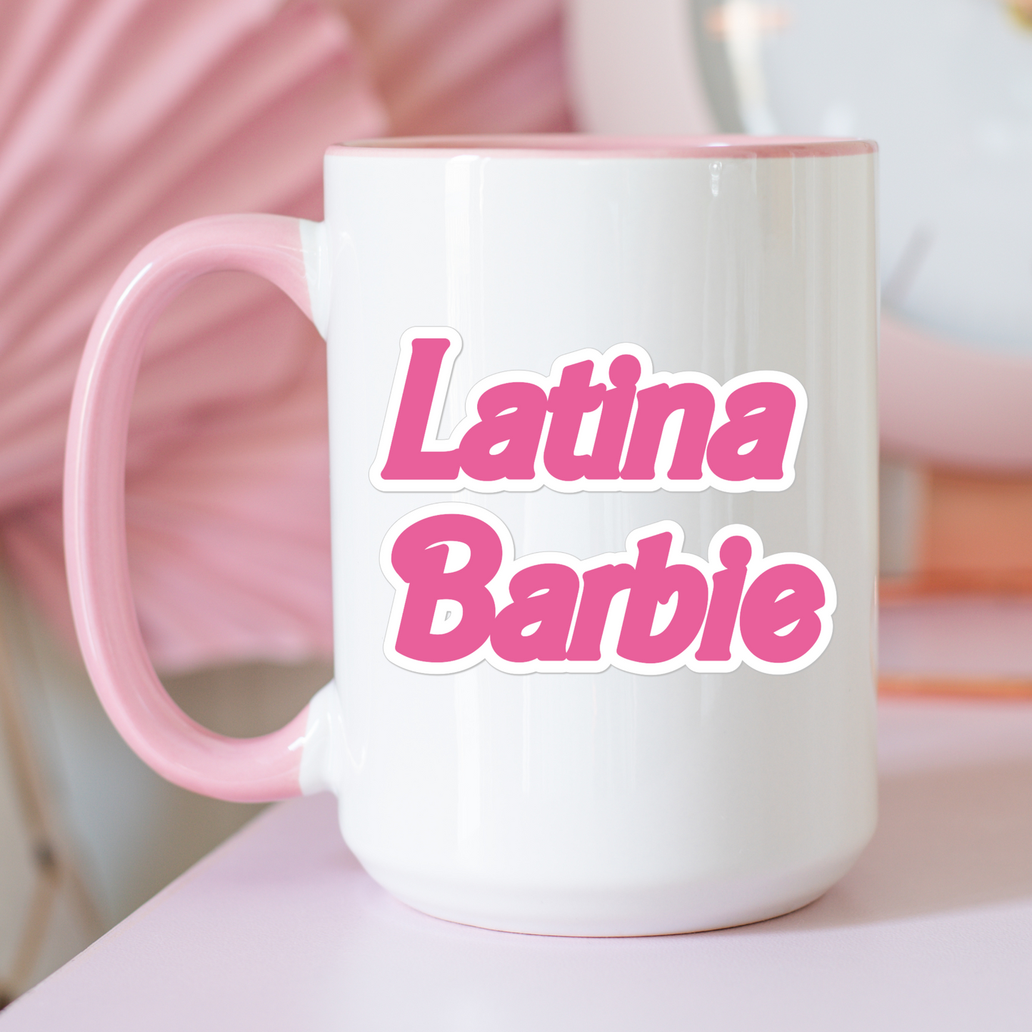 Latina Barbie Decal