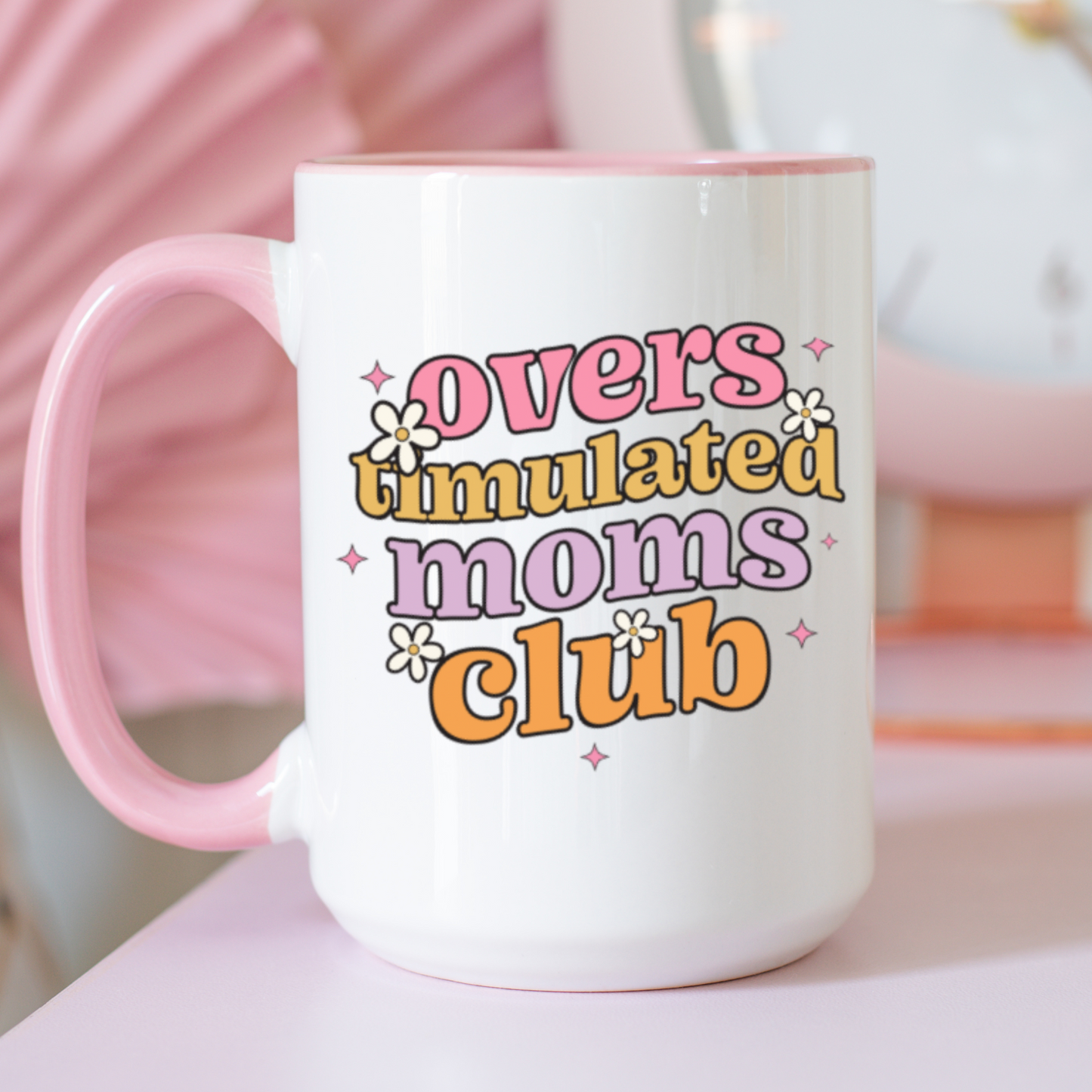 Overstimulated Moms Club Decal