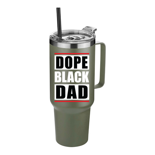 Dope Black Dad Decal