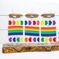 Rainbow Hearts 16oz Wrap