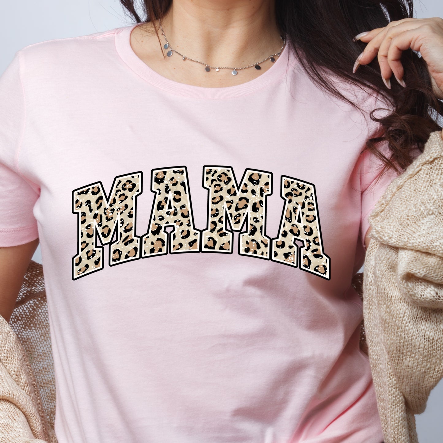 Mama Cheetah Print DTF Transfer