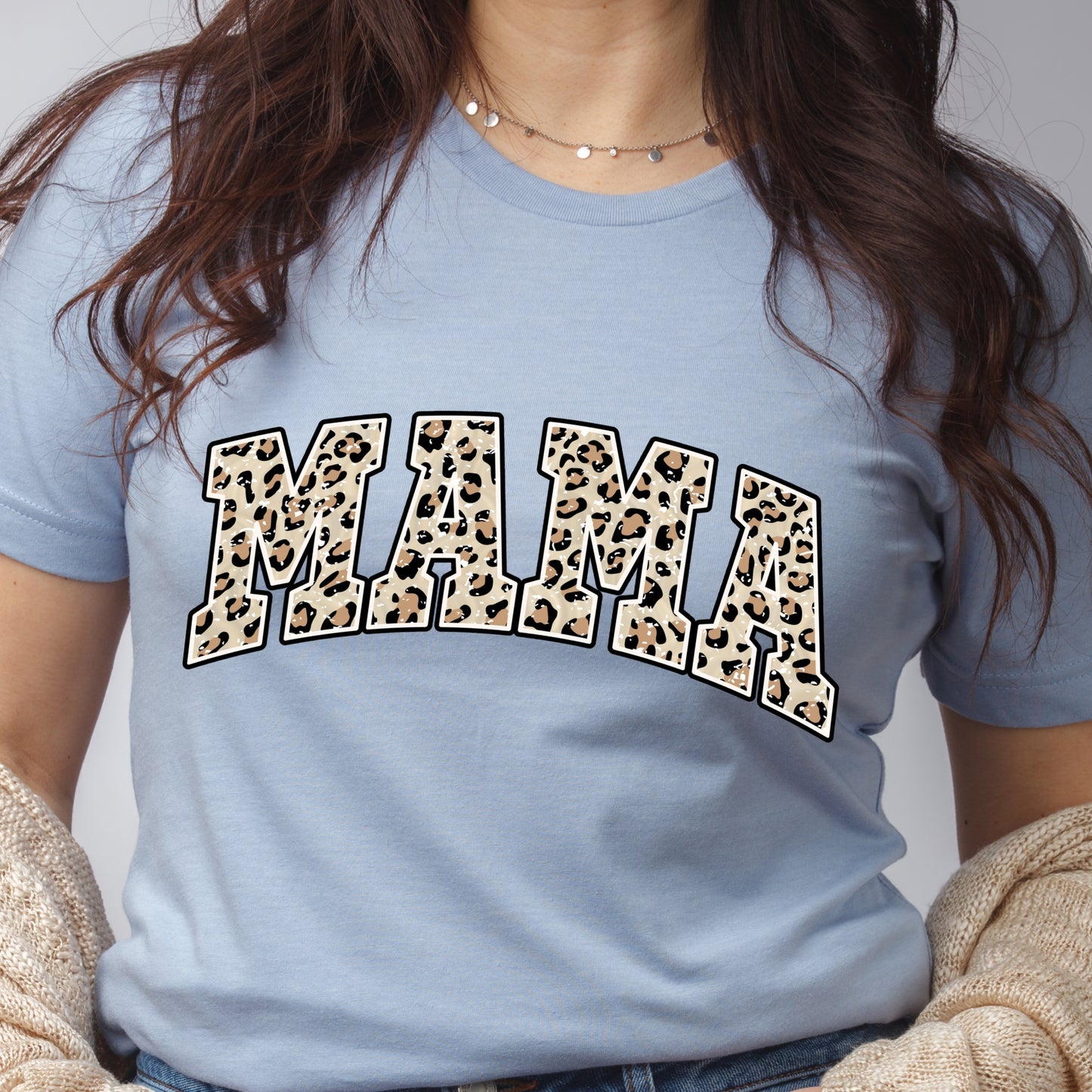 Mama Cheetah Print DTF Transfer