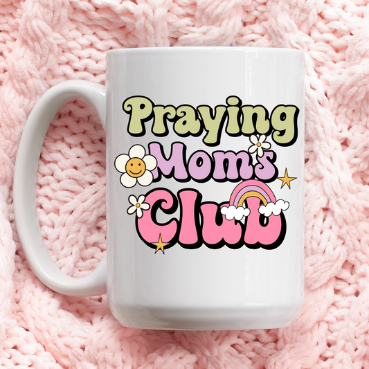 Praying Moms Club Decal